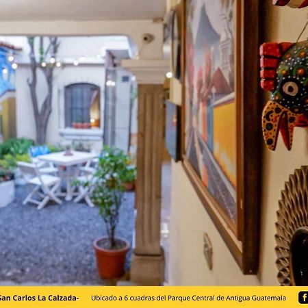 Posada De San Carlos La Calzada Antigua Bagian luar foto