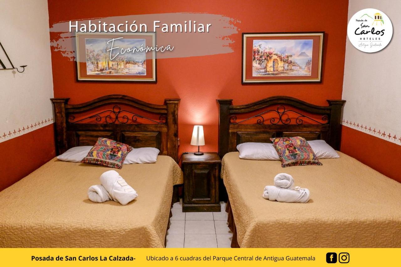 Posada De San Carlos La Calzada Antigua Bagian luar foto