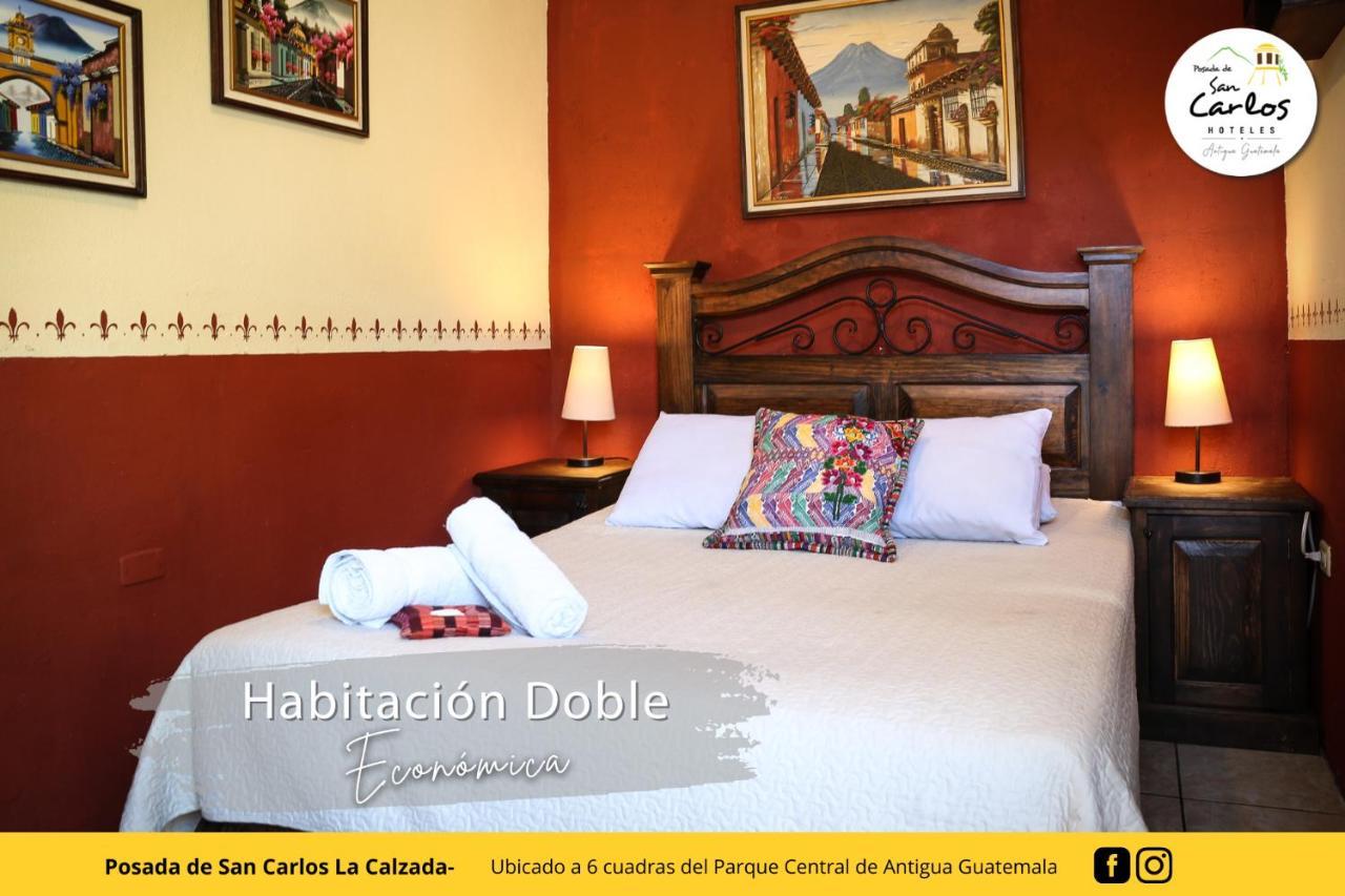 Posada De San Carlos La Calzada Antigua Bagian luar foto