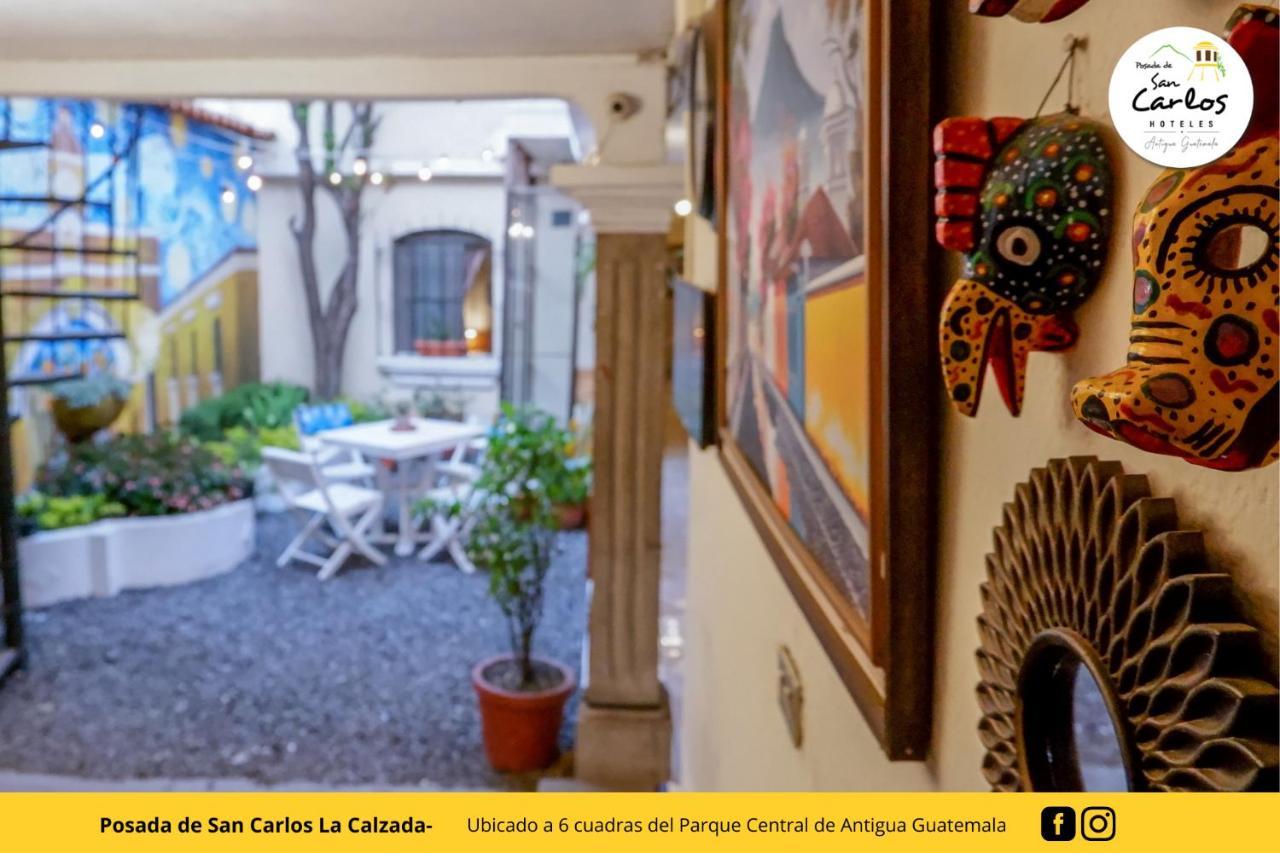 Posada De San Carlos La Calzada Antigua Bagian luar foto