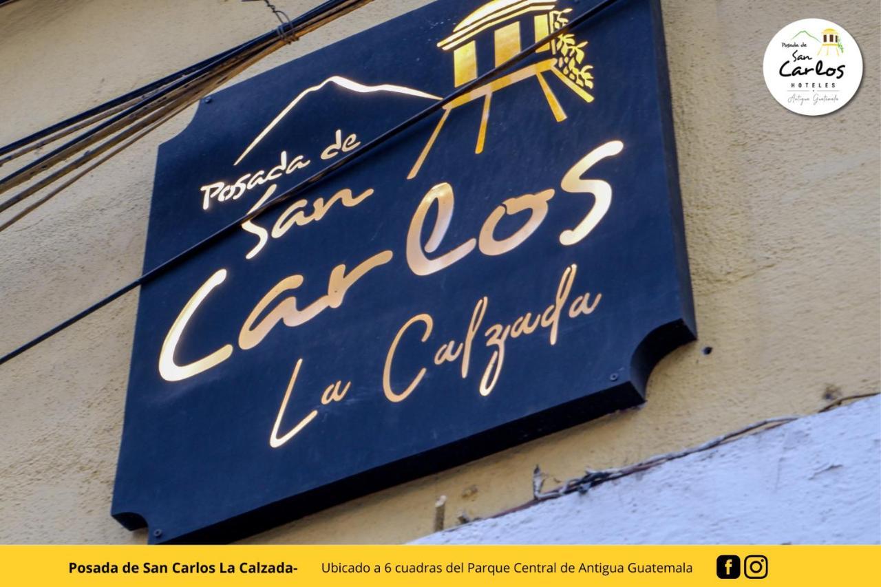 Posada De San Carlos La Calzada Antigua Bagian luar foto