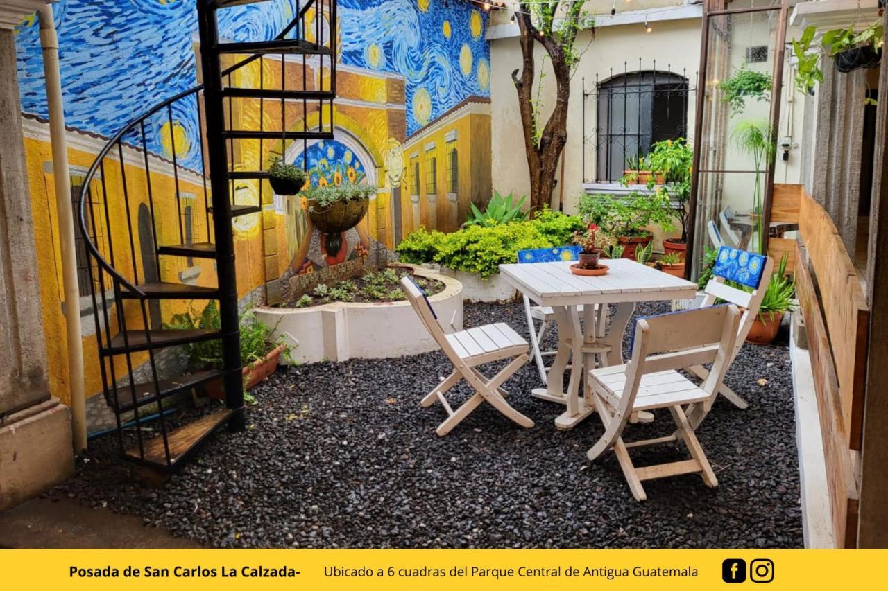 Posada De San Carlos La Calzada Antigua Bagian luar foto