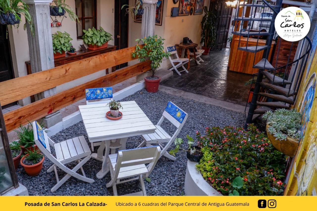 Posada De San Carlos La Calzada Antigua Bagian luar foto