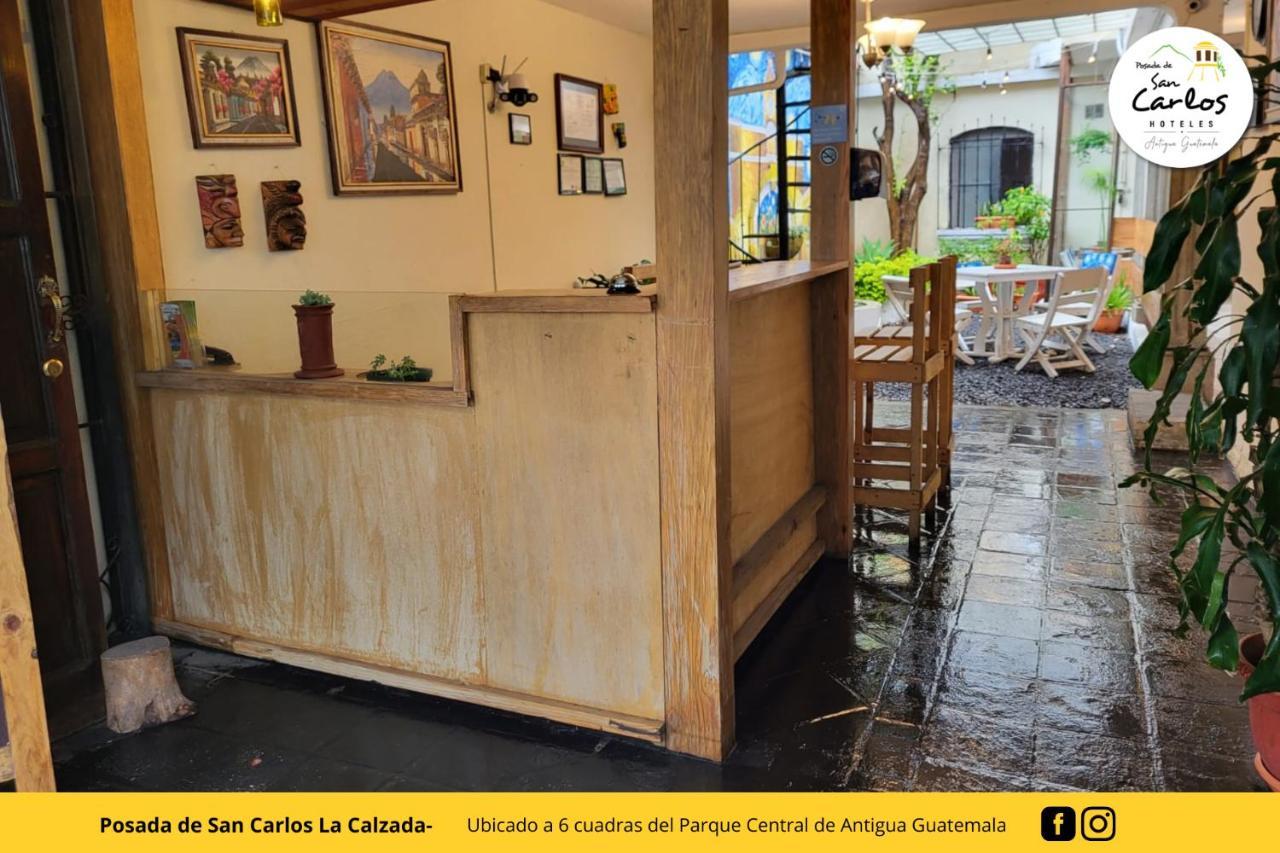 Posada De San Carlos La Calzada Antigua Bagian luar foto