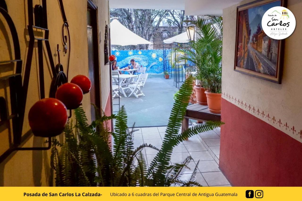 Posada De San Carlos La Calzada Antigua Bagian luar foto
